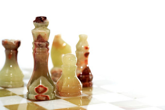 国际象棋游戏白色