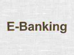 银行概念电子银行织物纹理背景