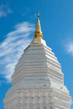 佛教佛塔反之亦然寺庙帕夭泰国