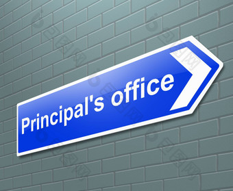 principal’s办公室概念