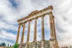 寺庙土星废墟罗马论坛罗马意大利