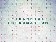金融概念金融信息数字数据纸背景