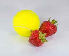 温布尔登网球公开赛网球球草莓