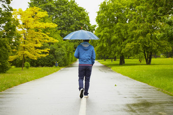 多雨的一天