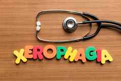 xerophagia色彩斑斓的词听诊器