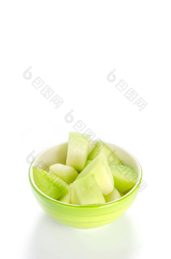 绿色瓜碗