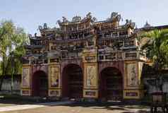 内部城堡帝国被禁止的城市色调越南