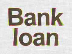 银行概念银行贷款织物纹理背景