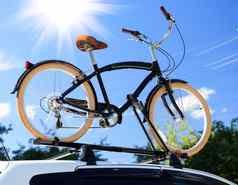 自行车运输自行车屋顶车