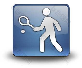 图标按钮pictogram网球