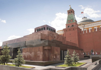 列宁的陵墓红色的广场莫斯科俄罗斯