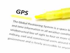 意义全球定位系统(gps)