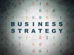 业务概念业务策略数字数据纸背景