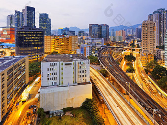 在香港香港市中心