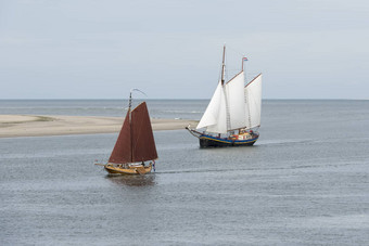 航行船wadden海弗利兰