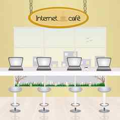 互联网一家咖啡店