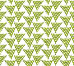 纺织模式绿色三角毕业典礼
