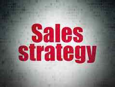 市场营销概念销售策略数字数据纸背景
