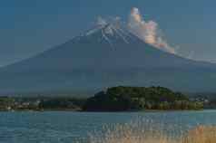 富士山河口湖湖日本