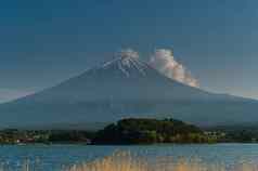 富士山河口湖湖日本