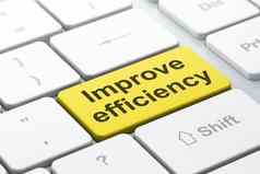 业务概念改善效率电脑键盘背景