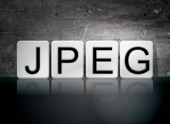 JPEG平铺的信概念主题