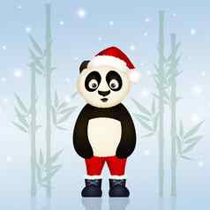 熊猫圣诞节