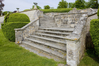 楼梯修道院朱米耶日诺曼底法国