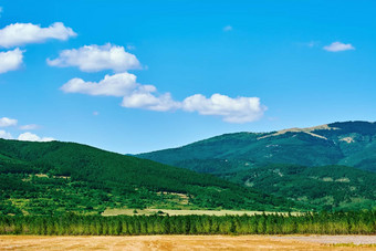 保加利亚景观山