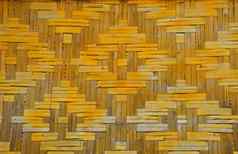 柳条编织竹子墙纹理