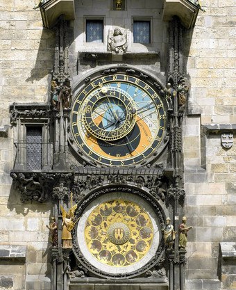 钟表小镇大厅布拉格捷克共和国