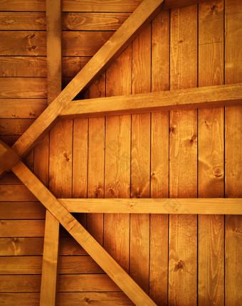 木屋顶桁架细节