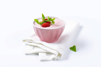 光树莓酸奶