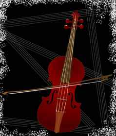 小提琴黑色的