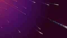 粒子雨彗星明星