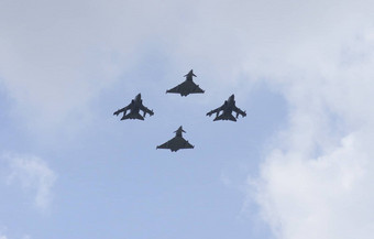 英国皇家空军空中分列女王费尔洛普水域埃塞克斯6月