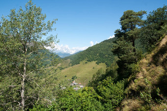 乔治亚州山景观