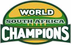 橄榄球球世界冠军南非洲