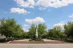 空间火箭baikonur航天站哈萨克斯坦