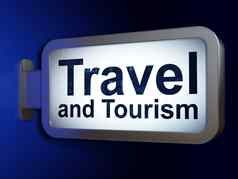 旅游概念旅行旅游广告牌背景