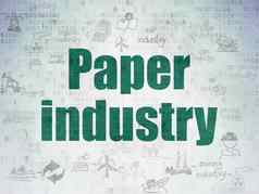 行业概念纸行业数字数据纸背景