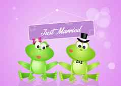 婚礼青蛙