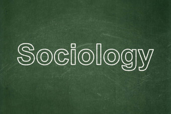 学习概念社会学黑板背景