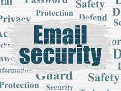 隐私概念电子邮件安全墙背景