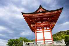 前面门清水寺寺庙《京都议定书》日本