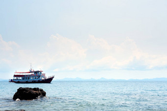 夏天海景观