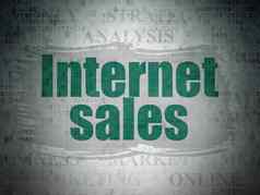 广告概念互联网销售数字数据纸背景