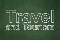 旅游概念旅行旅游黑板背景