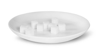 糖多维数据集白色板