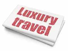 旅游概念奢侈品旅行空白报纸背景